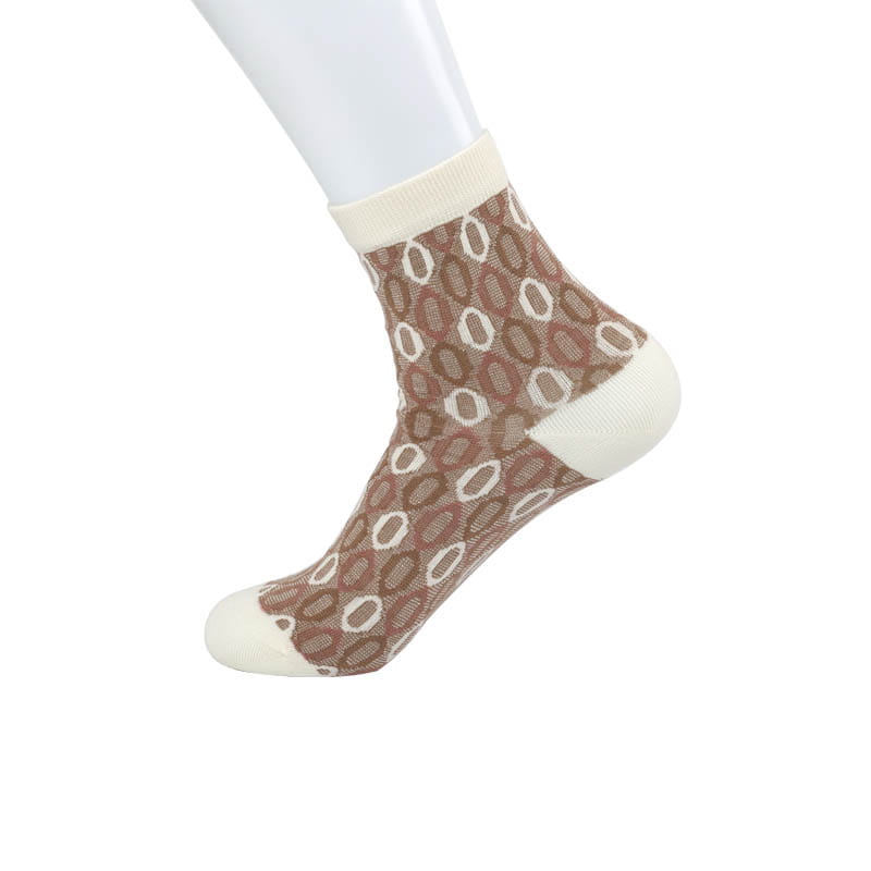 Versión coreana de los calcetines de mujer salvajes de otoño e invierno de algodón peinado suave, elegantes y cómodos