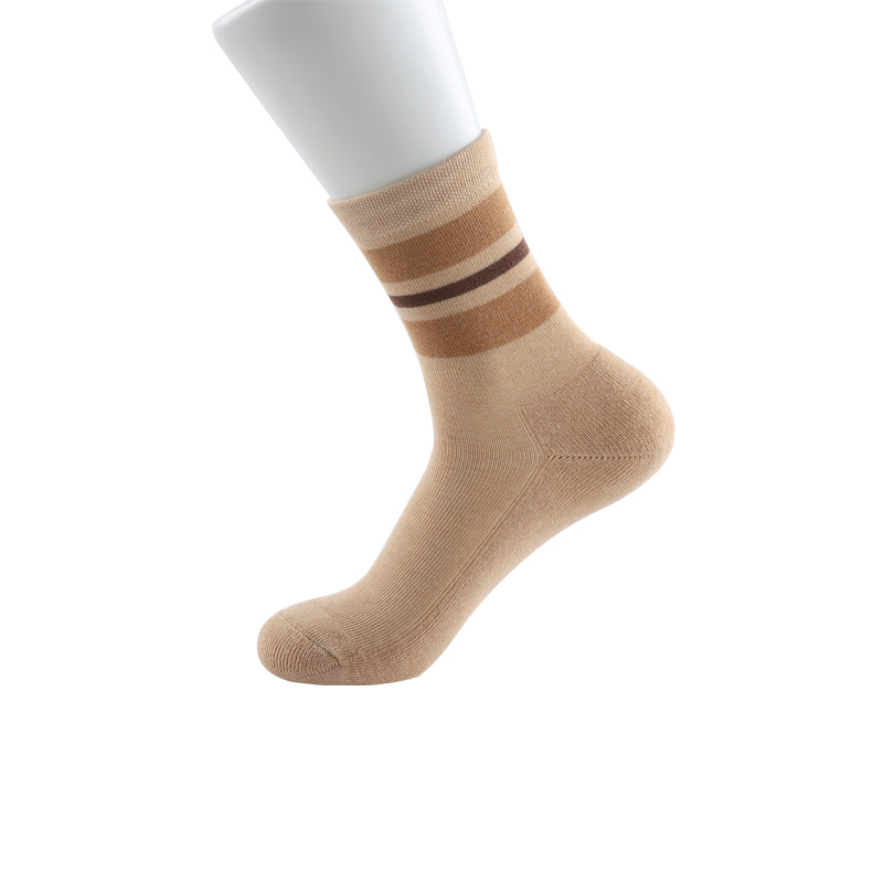 Calcetines de algodón de color natural para mujer, desodorante antibacteriano absolutamente cómodo, nuevos calcetines gruesos de felpa para otoño