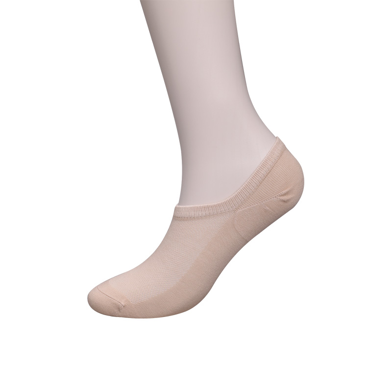 Calcetines de mujer cosidos a mano de media malla lisos de algodón peinado, nailon y spandex ultrafinos WSD1673