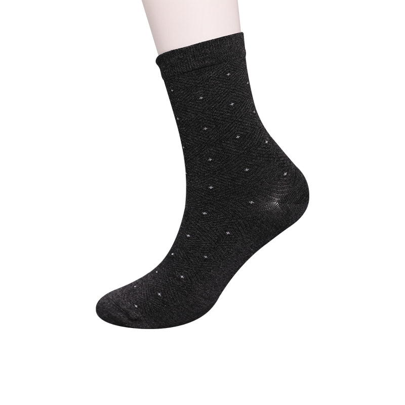 Calcetines gruesos de invierno para hombre, invisibles, con forma de diamante, jacquard, cosidos a mano, de seda hilada suave, nailon, envueltos, WSD2851
