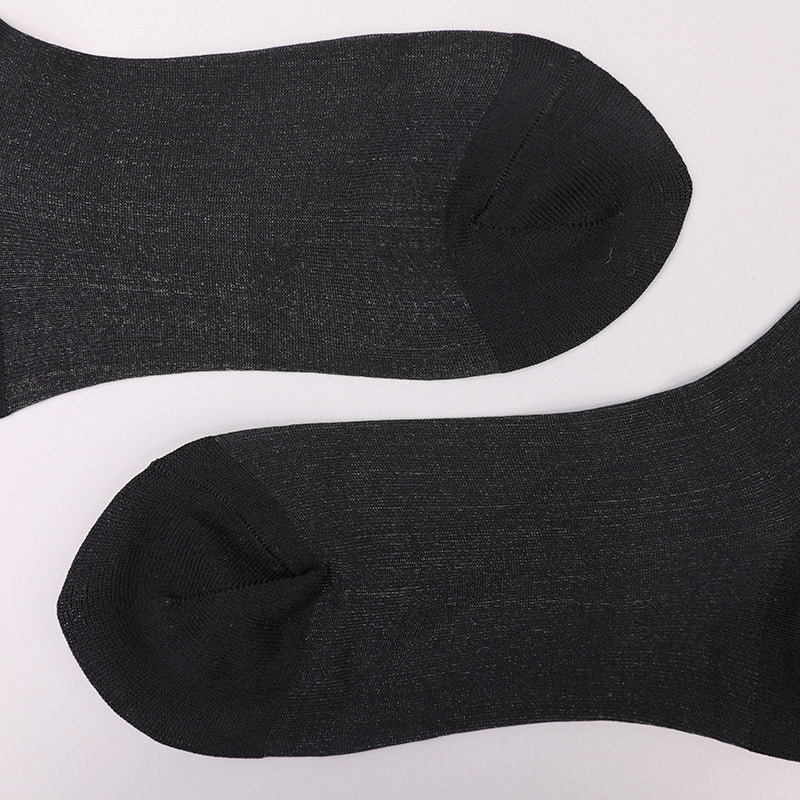 Calcetines de mujer con parte inferior de algodón y seda de nailon transparente a la moda Calcetines de mujer de seda transparente de nailon superfino Calcetines de mujer de seda cristalina WSD1946