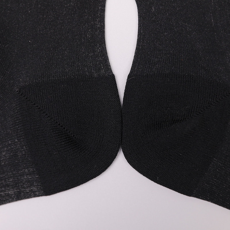 Calcetines de mujer con parte inferior de algodón y seda de nailon transparente a la moda Calcetines de mujer de seda transparente de nailon superfino Calcetines de mujer de seda cristalina WSD1946