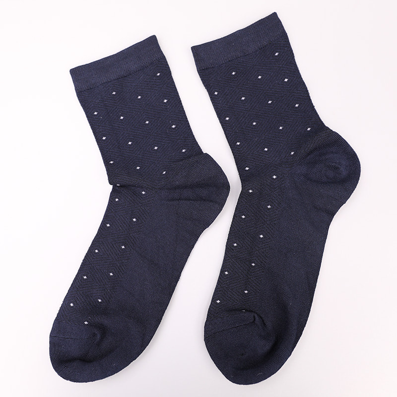 Calcetines gruesos de invierno para hombre, invisibles, con forma de diamante, jacquard, cosidos a mano, de seda hilada suave, nailon, envueltos, WSD2851