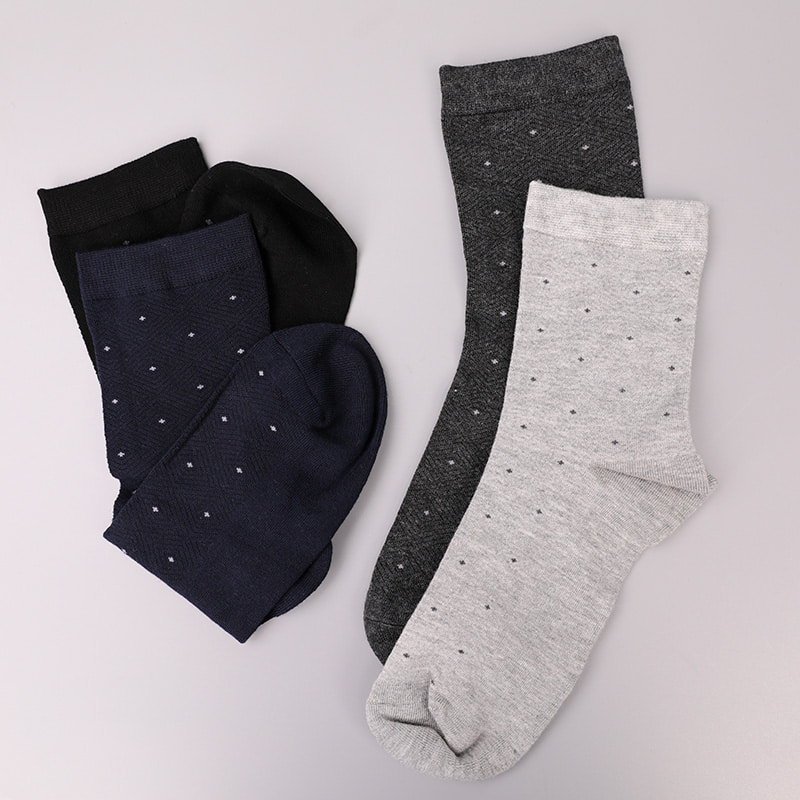 Calcetines gruesos de invierno para hombre, invisibles, con forma de diamante, jacquard, cosidos a mano, de seda hilada suave, nailon, envueltos, WSD2851