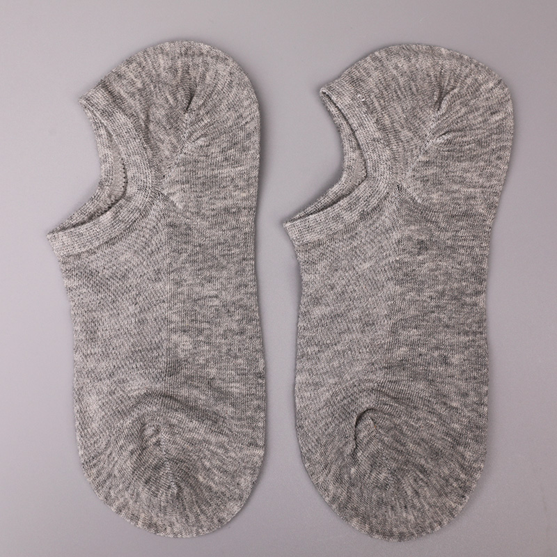 Calcetines de mujer cosidos a mano de media malla lisos de algodón peinado, nailon y spandex ultrafinos WSD1673