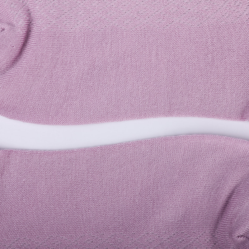 Bolsa de nailon de fibra de bambú suave, calcetines de mujer informales con diamantes pequeños y finos, calcetines de mujer cosidos a mano WSD1689