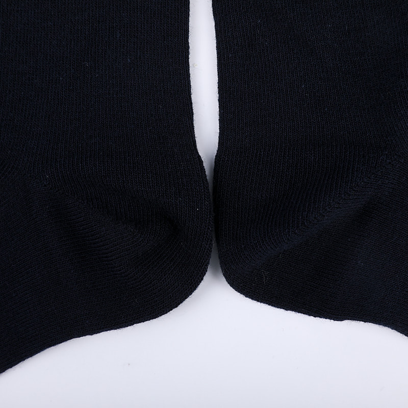 Calcetines de algodón peinado envueltos en amoníaco 98% hilo de algodón pequeño jacquard cosidos a mano calcetines de otoño e invierno para hombres WSD2581