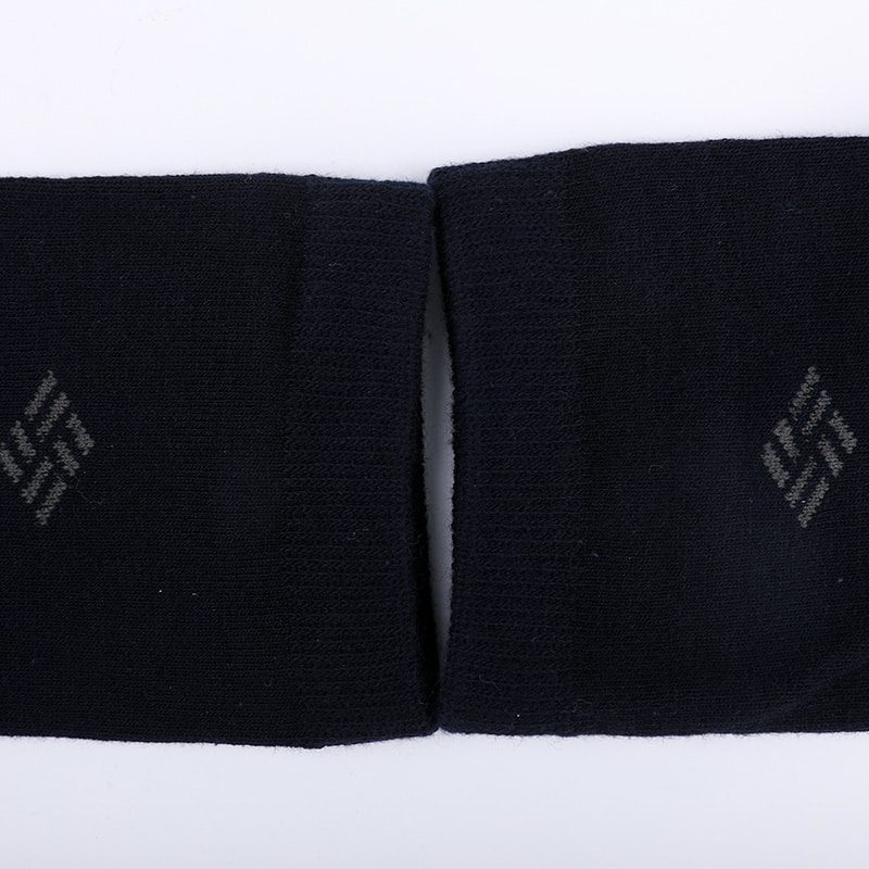 Calcetines de algodón peinado envueltos en amoníaco 98% hilo de algodón pequeño jacquard cosidos a mano calcetines de otoño e invierno para hombres WSD2581